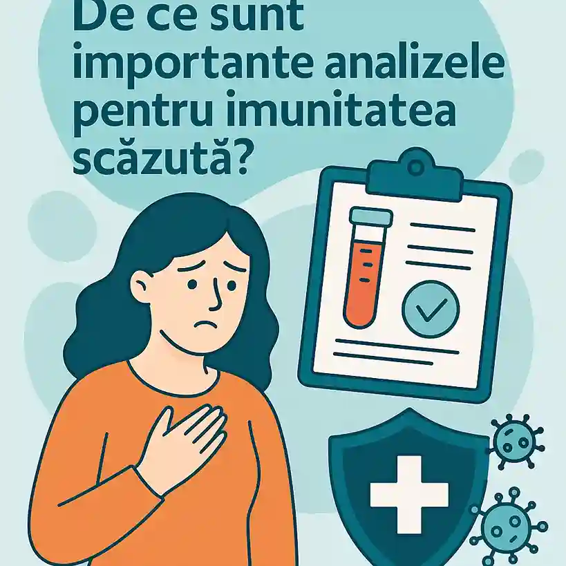 ce analize se fac pentru imunitatea scazuta – Tot ce trebuie să știi Ilustrație explicativă despre de ce sunt importante analizele pentru imunitatea scăzută