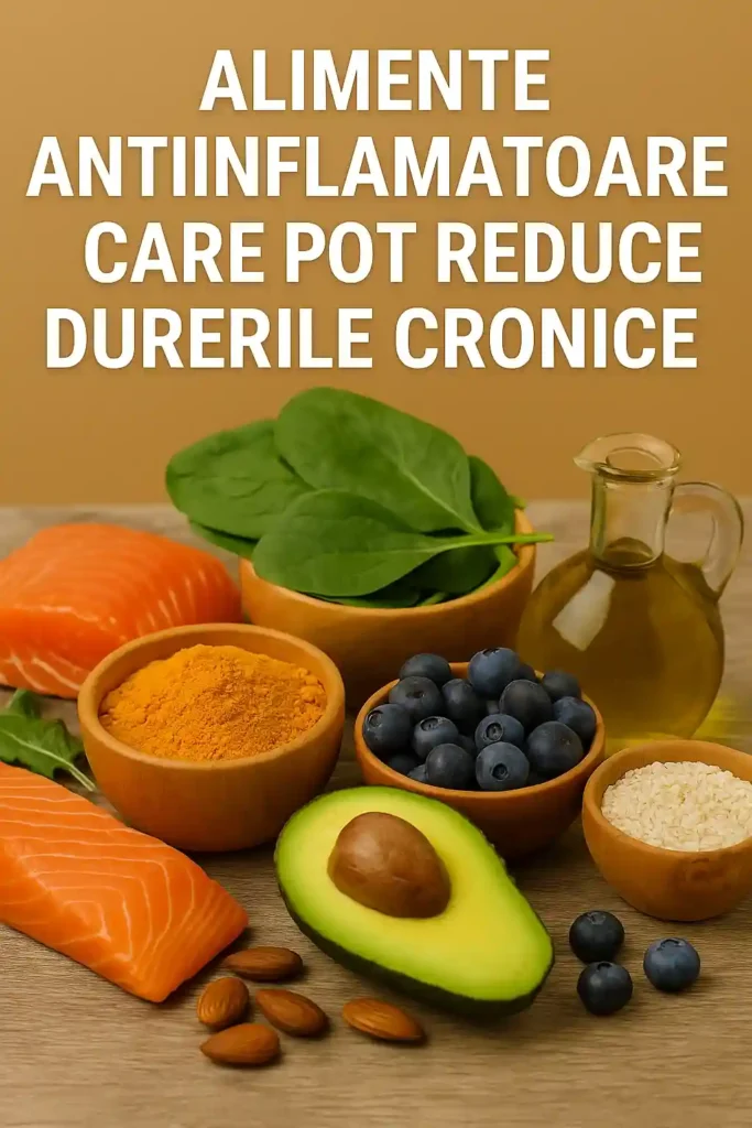 Dureri cronice – Cauze, remedii naturale și tratamente eficiente pe termen lung Alimente antiinflamatoare recomandate pentru reducerea durerilor cronice